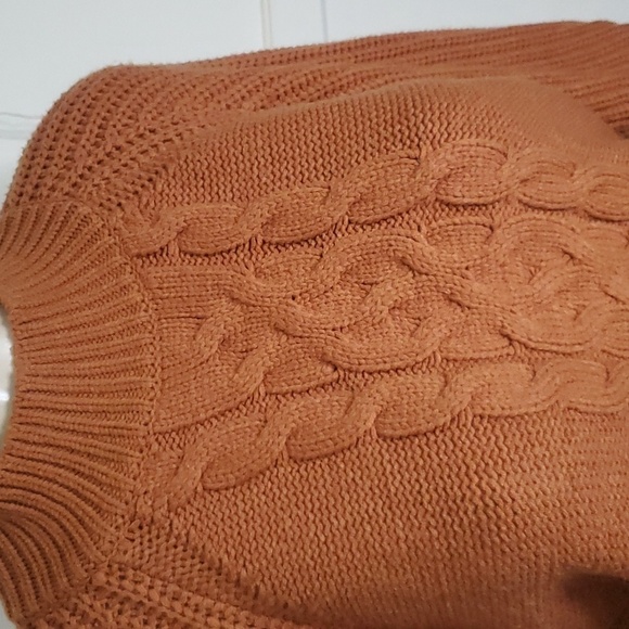 Blue Rain Cable Knit Sweater size L - Picture 5 of 9